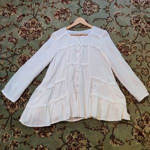 Gauze top from Sundance Catalog